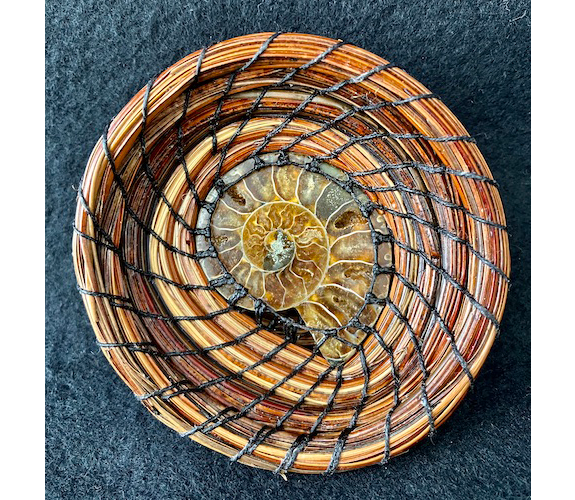 "Tiny Ammonite Bowl" - Barbara Osborne